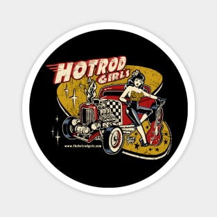 Hot Rod Girls Magnet